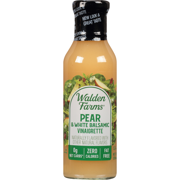 Salad Dressing & Toppings Walden Farms Vinaigrette, Pear & White Balsamic hero