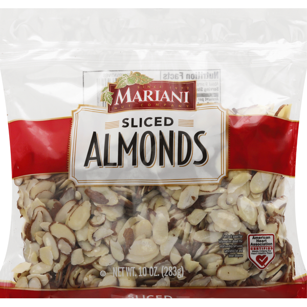 Produce Nuts & Snacks Mariani Almonds, Sliced hero