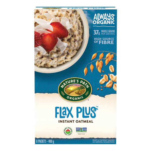 Oatmeal & Hot Cereal Nature's Path Flax Plus hero