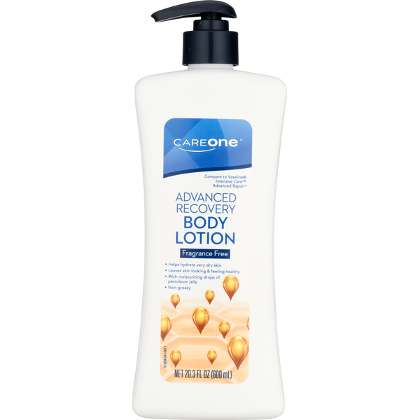 Body Lotions & Soap CareOne Body Lotion, Advanced Recovery, Fragrance Free hero