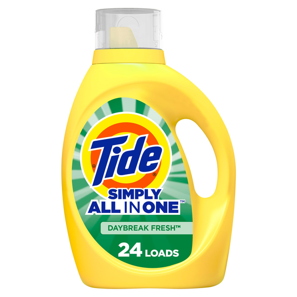 Tide Simply Liquid Laundry Detergent, Daybreak Fresh hero