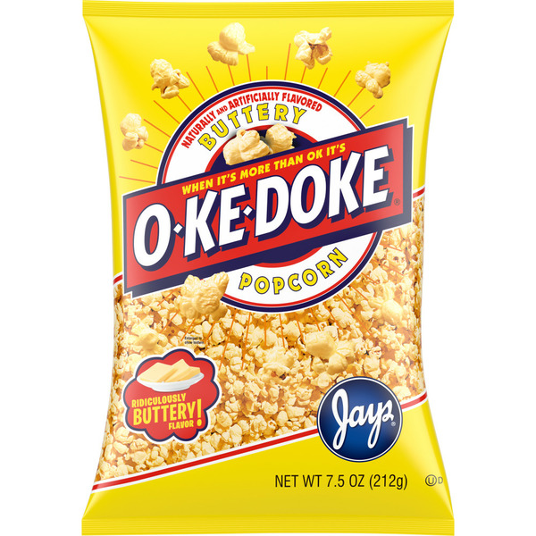 Popcorn & Jerky O-Ke-Doke Buttery Popcorn hero