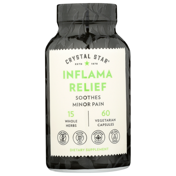 Supplement Combinations Crystal Star Inflama Relief hero