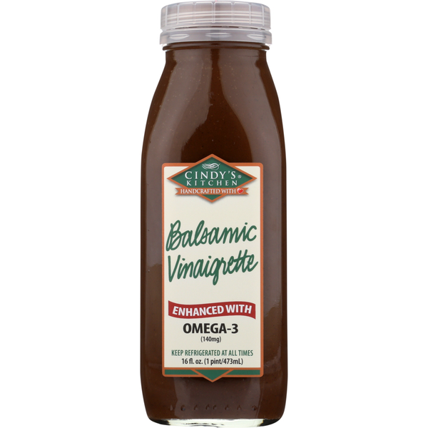 Salad Dressing & Toppings Cindy's Kitchen Balsamic Vinaigrette hero