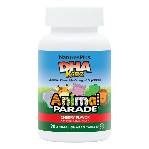 Supplement Combinations NaturesPlus Animal Parade DHA Kidz Childrens Chewables hero