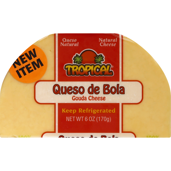 Specialty Cheeses Tropical Gouda Cheese, Queso de Bola hero