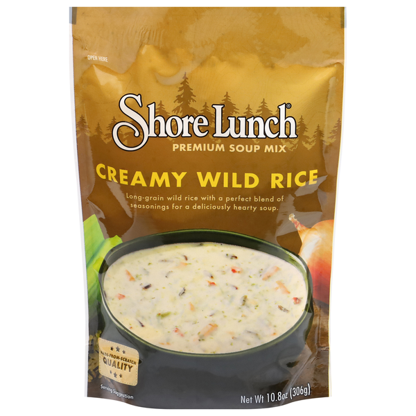 Soup, Broth & Bouillon Shore Lunch Soup Mix, Premium, Creamy Wild Rice hero