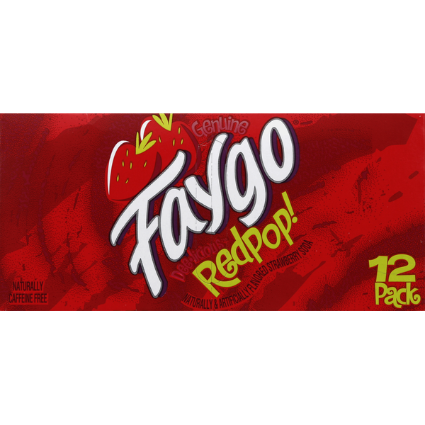 Soft Drinks Faygo Soda, Dee-licious Redpop! hero