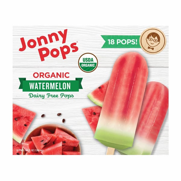 Ice Cream & Desserts JonnyPops Organic Watermelon hero