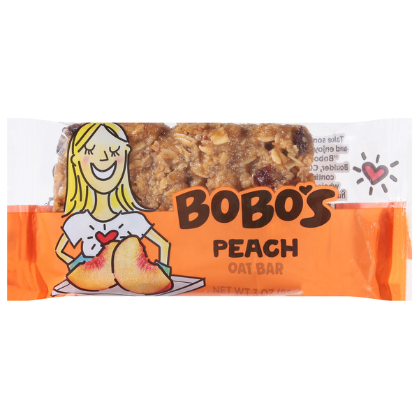 Energy & Granola Bars Bobo's Oat Bar, Peach hero