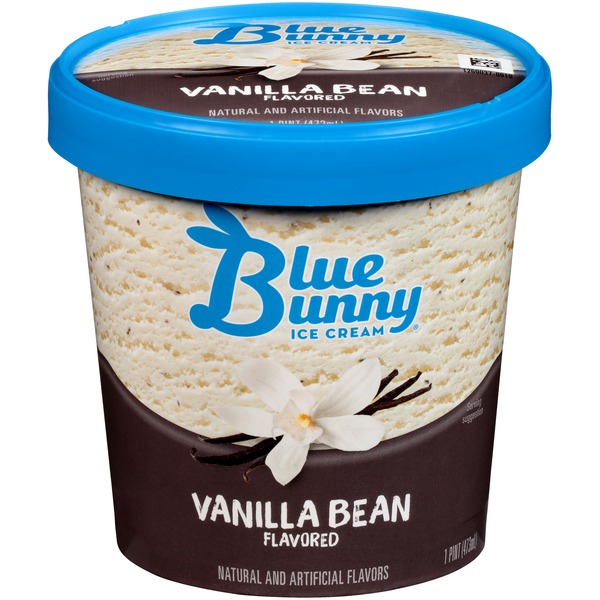 Ice Cream & Ice Blue Bunny Vanilla Bean Ice Cream hero