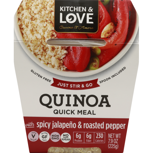 Prepared Meals Cucina & Amore Quinoa Quick Meal, with Spicy Jalapeno & Roasted Pepper hero