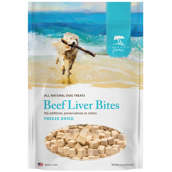 Dog Food & Care Caledon Farms Beef Liver Bites Dog Treats hero