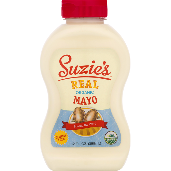 Condiments Suzie's Mayo, Organic, Real hero