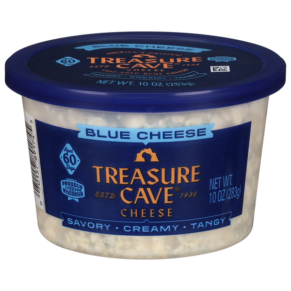 Specialty Cheeses Treasure Cave Blue Cheese Crumbles hero