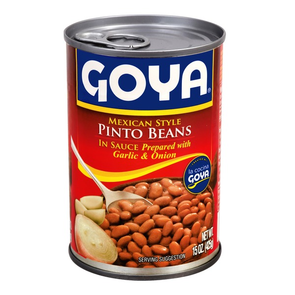 Canned Meals & Beans Goya Mexican Style Pinto Beans, in Sauce hero