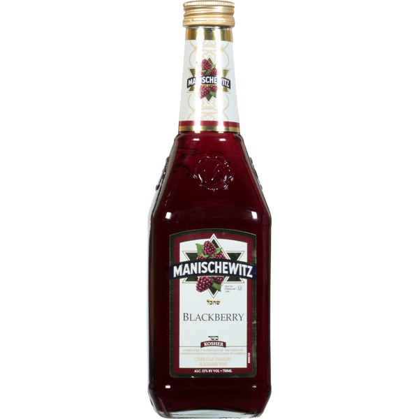 Sweet Red Wine Manischewitz Blackberry Kosher Red Wine hero