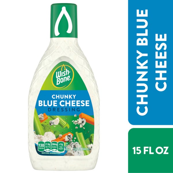 Salad Dressing, Oils & Vinegars Wish-Bone Chunky Blue Cheese Dressing hero