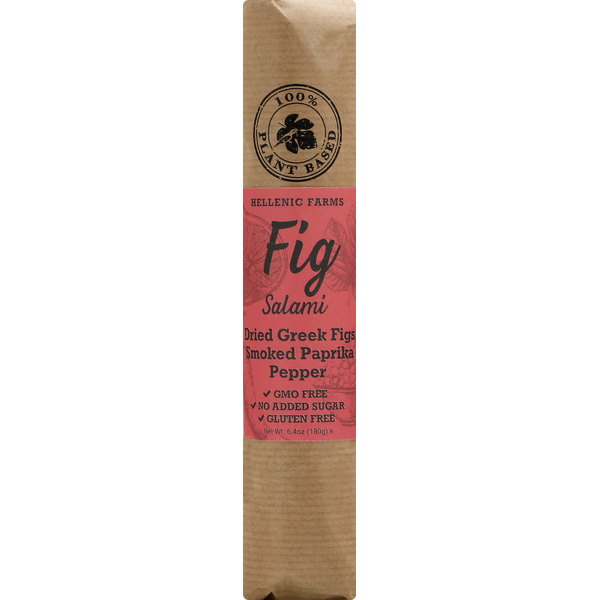 Lunch Meat Hellenic Farms Fig Salami, Smoked Paprika Pepper hero