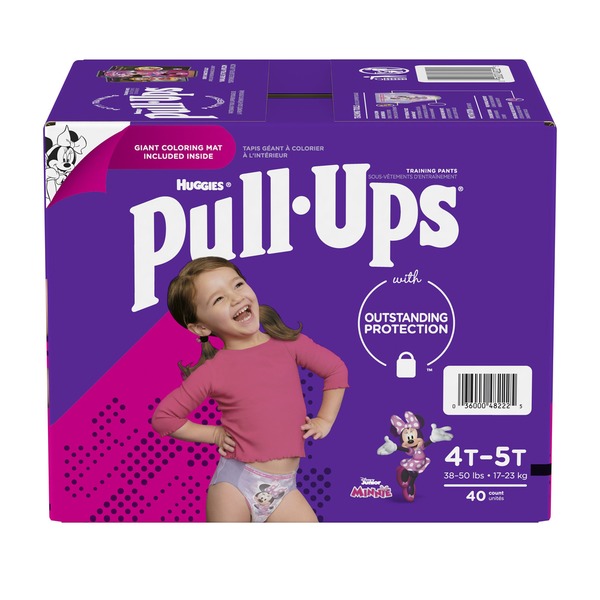 Diapers & Wipes Pull-ups Learning Designs Learning Designs Potty Training Pants for Girls hero