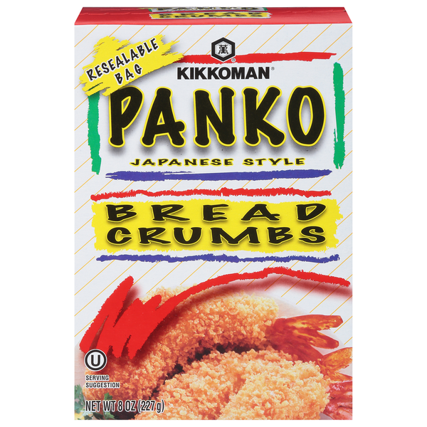 Spices & Seasoning Kikkoman Panko Japanese style bread crumbs hero