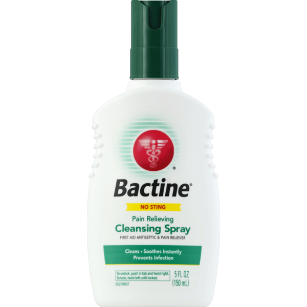 Muscles, Joints & Pain Relief Bactine Cleansing Spray, No Sting hero