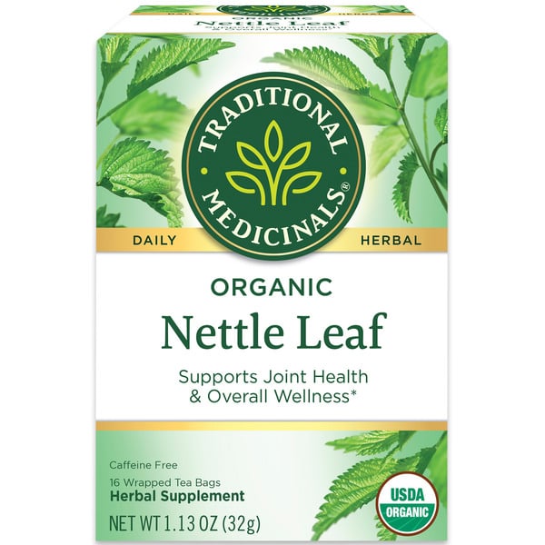 Tea Traditional Medicinals Organic Nettle Leaf, Caffeine Free Herbal Tea hero