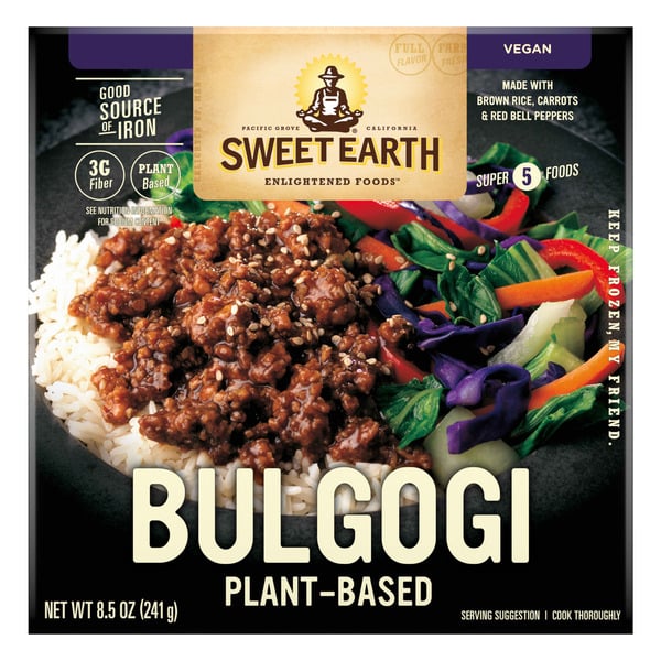 Frozen Vegan & Vegetarian Sweet Earth Awesome Bulgogi Bowl hero