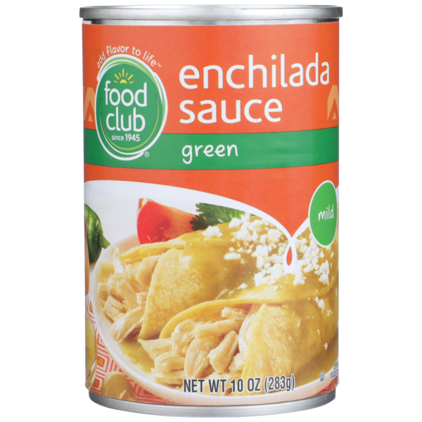 Latino Foods Food Club Mild Green Enchilada Sauce hero