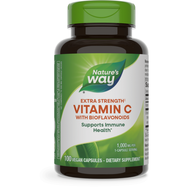 Vitamins & Minerals Nature's Way Vitamin C with Bioflavonoids Extra Strength‡ hero