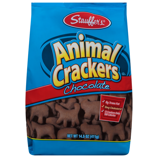 Cookies & Cakes Stauffer's Animal Crackers, Chocolate hero