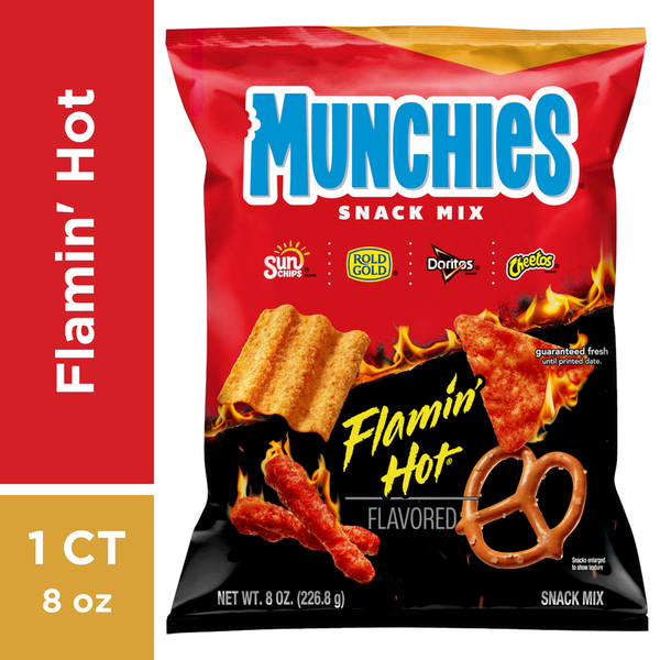 Trail Mix & Snack Mix MUNCHIES Snack Mix, Flamin' Hot Flavored hero