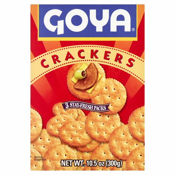 Latino Foods Goya Crackers hero