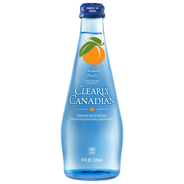 Water, Seltzer & Sparkling Water Clearly Canadian Sparkling Water Beverage, Orchard Peach hero