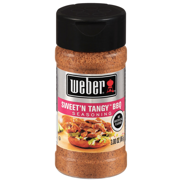 Marinades & Meat Preparation Weber Seasoning, Sweet'n Tangy BBQ hero