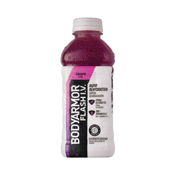 BODYARMOR Flash IV Grape Electrolyte Hydration Sports Drink hero