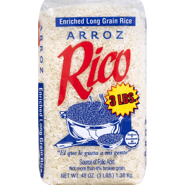 Rice & Grains Rico's Rice, Long Grain hero