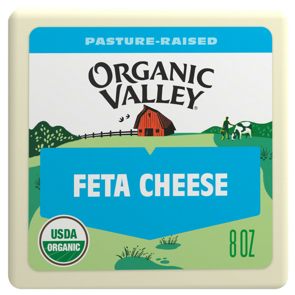 Specialty Cheeses Organic Valley Organic Feta Cheese hero