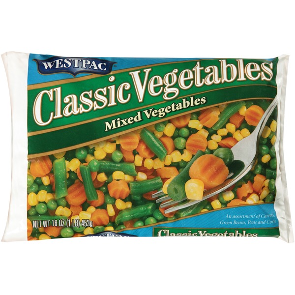 Frozen Produce Westpac Classic Mixed Vegetables hero