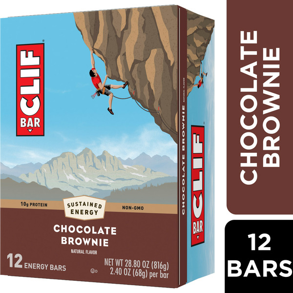 Energy & Granola Bars CLIF BAR Chocolate Brownie Flavor Energy Bars hero