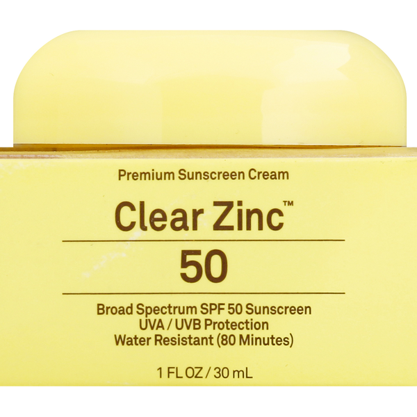 More Household Sun Bum Sunscreen Cream, Clear Zinc, Broad Spectrum SPF 50 hero