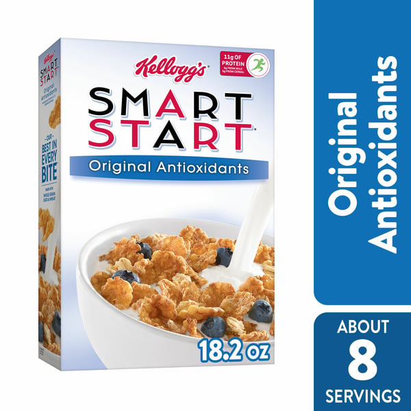 Cereal Smart Start Cold Breakfast Cereal, Fiber Cereal, Original Antioxidants hero