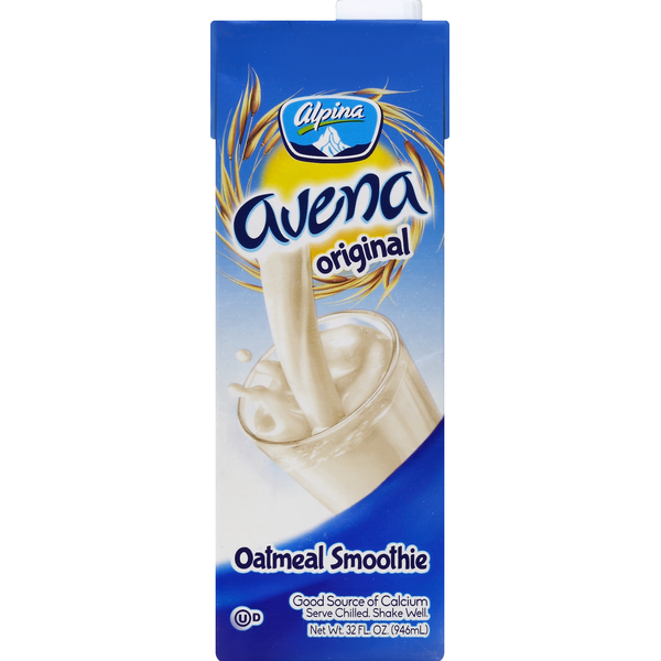 Refrigerated Alpina Smoothie, Oatmeal, Original hero