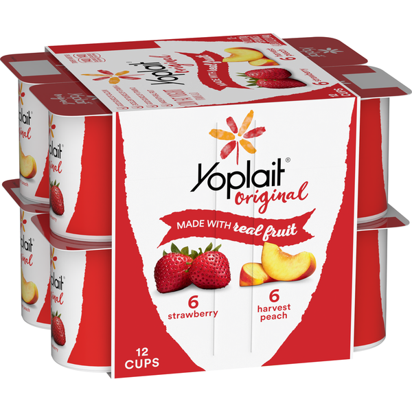 Yogurt Yoplait Original Low Fat Yogurt Variety Pack hero