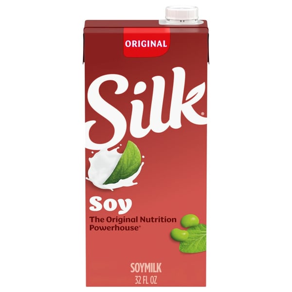 Dairy Free Beverages Silk Organic Original Soy Milk, Shelf Stable, Dairy Free, Lactose Free hero