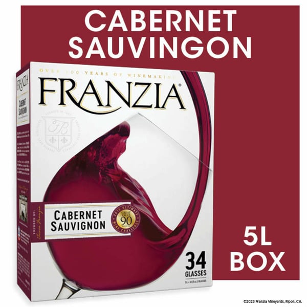 Boxed & Packaged Wine Franzia Cabernet Sauvignon Red Wine hero