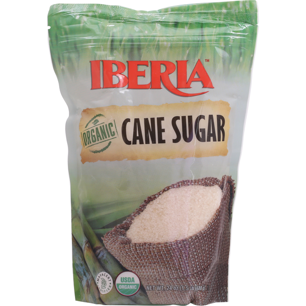 Iberia Cane Sugar, Organic hero