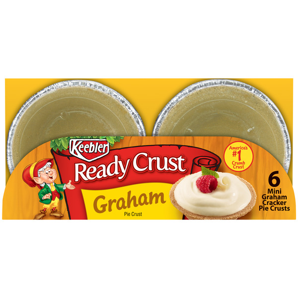 Baking Supplies & Decor Keebler Ready Crust Ready Crust Mini Graham Cracker Pie Crusts hero