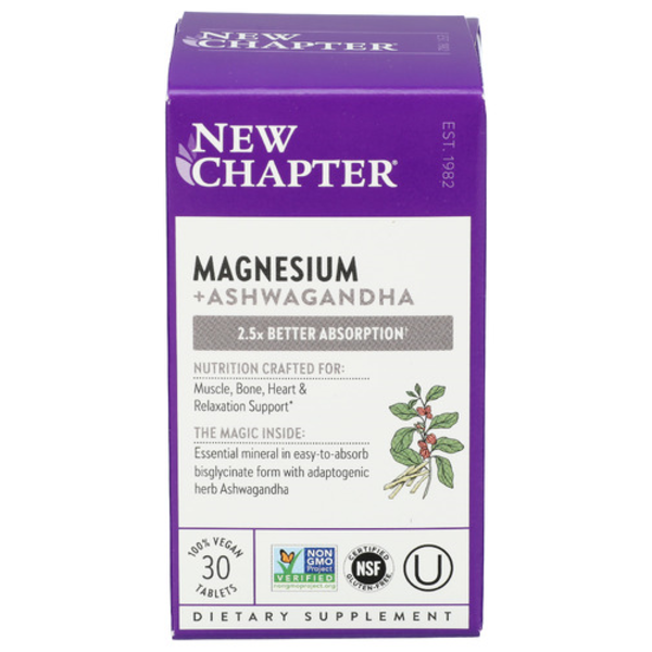 Minerals New Chapter Magnesium + Ashwagandha hero