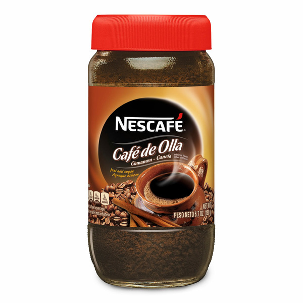 Coffee NESCAFÉ Café de Olla Cinnamon Flavored Instant Coffee hero